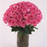 Sweet Delight 36 Pink Roses with Vase